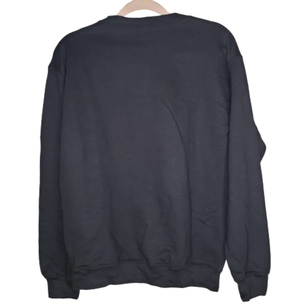 FRIENDS Sweatshirt Black Happy Holidays GIFT Crewneck Sz S - Picture 3 of 5